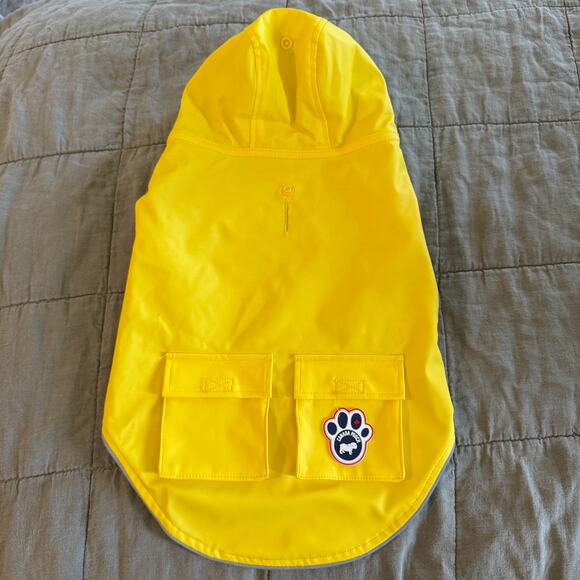 Canada Pooch Torrential Tracker Dog Rain Jacket – Yellow, Size 14 - Picture 4 of 10